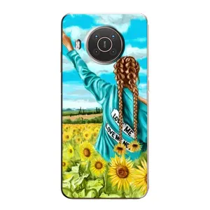 Чохол для Патріота України Nokia X20 - (AlphaPrint) (Україночка)