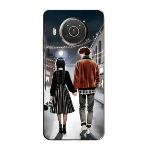 Чохол з дизайном Венздей 2 на Nokia X20 (Венздей та Тайлер)
