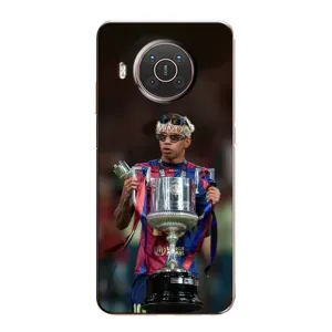 Чохол з футболістом Ламін Ямаль Nokia X20 (Ямаль з кубком)