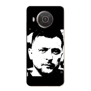 Чехол для Nokia X20 (AlphaPrint - с принтом Зеленского)
