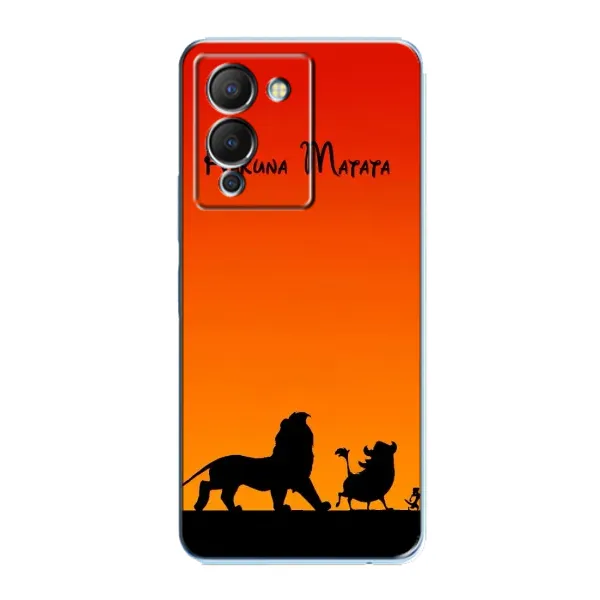Чохол з принтом «Акуна Матата закат» для Infinix Note 12 (G96)