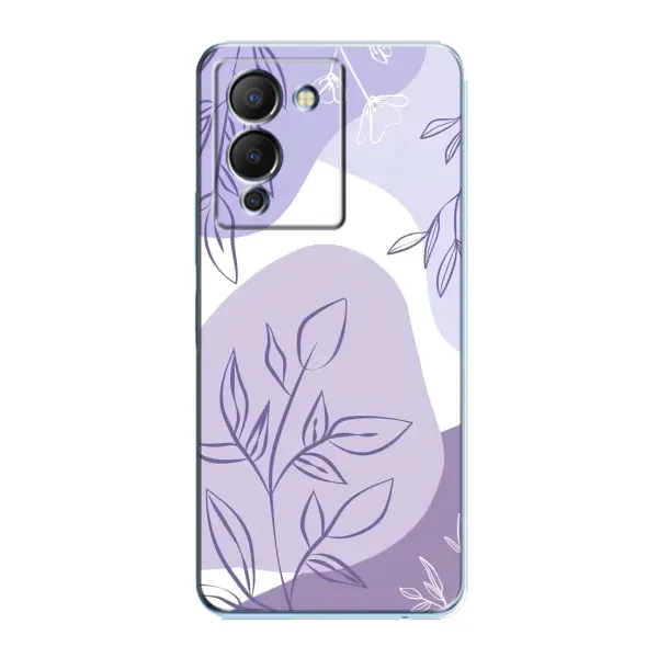 Чехол с принтом «Фиолетовые листья абстракция» для Infinix Note 12 (G96) Чехол с принтом «Фиолетовые листья абстракция» для Infinix Note 12 (G96)