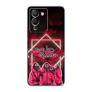 Чохол Гра в кальмара для Infinix Note 12 (G96) (Охоронці Гра кальмара)