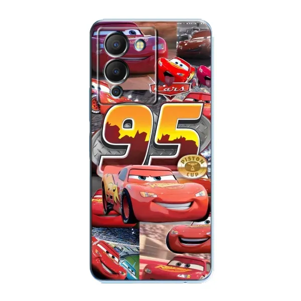 Чохол з принтом «Колаж Блискавка Маквін» для Infinix Note 12 (G96) Чохол з принтом «Колаж Блискавка Маквін» для Infinix Note 12 (G96)