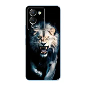Чохол з картинкою 'Хижаки' для Infinix Note 12 (G96) (Лев у темряві)