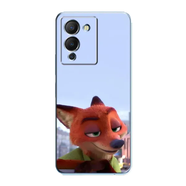 Чохол з принтом «Лис Нік» для Infinix Note 12 (G96) Чохол з принтом «Лис Нік» для Infinix Note 12 (G96)