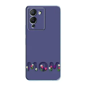 Чехол с принтом «Мама в цветах» для Infinix Note 12 (G96)