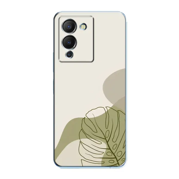 Чехол с принтом «Зеленая монстера дизайн» для Infinix Note 12 (G96) Чехол с принтом «Зеленая монстера дизайн» для Infinix Note 12 (G96)