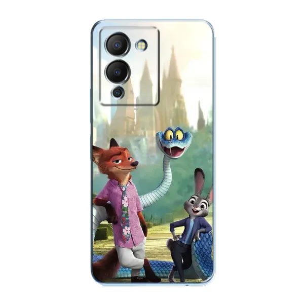 Чохол з принтом «Герої мультфільму Зоотрополіс» для Infinix Note 12 (G96) Чохол з принтом «Герої мультфільму Зоотрополіс» для Infinix Note 12 (G96)