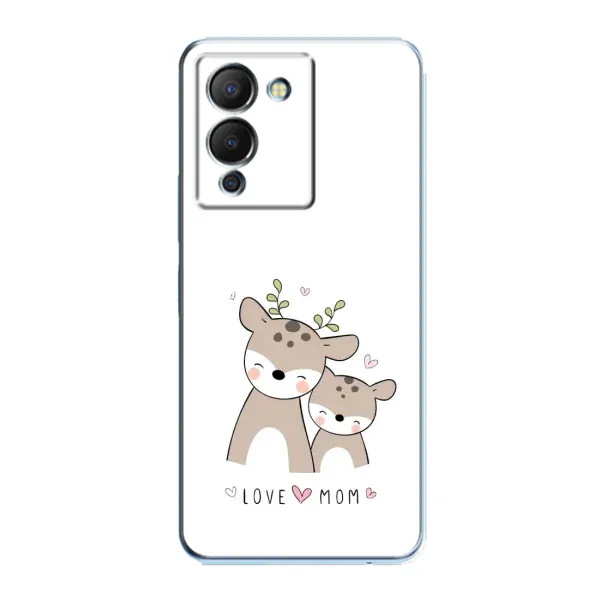 Чехол с принтом «Оленята мама и малыш» для Infinix Note 12 (G96) Чехол с принтом «Оленята мама и малыш» для Infinix Note 12 (G96)
