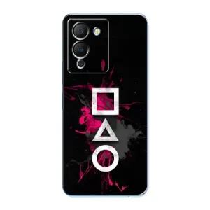 Чохол Гра в кальмара для Infinix Note 12 (G96) (Символи Гра кальмара)