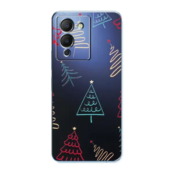 Чехол с принтом «Рождественские елки» для Infinix Note 12 (G96) Чехол с принтом «Рождественские елки» для Infinix Note 12 (G96)