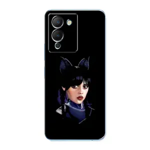 Чохли Венсдей на Infinix Note 12 (G96) Уенсдей (AlphaPrint) (серйозна Венздей)