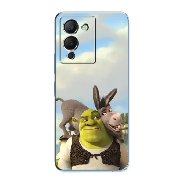 Чохол з принтом «Шрек та Осел» для Infinix Note 12 (G96) Чохол з принтом «Шрек та Осел» для Infinix Note 12 (G96)
