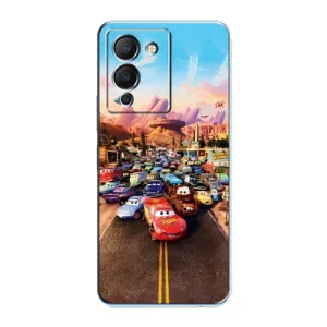 Силіконовий чохол Маквін для Infinix Note 12 (G96) (Тачки на трасі)
