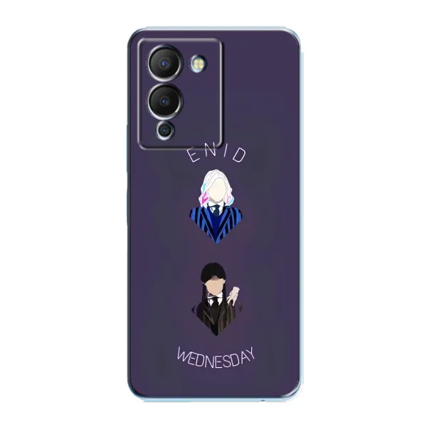 Чохол з принтом «Венздей і подруга» для Infinix Note 12 (G96)