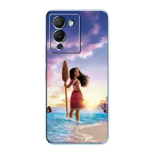 Чохол з мультфільмом Ваяна Infinix Note 12 (G96) (Моана з веслом)