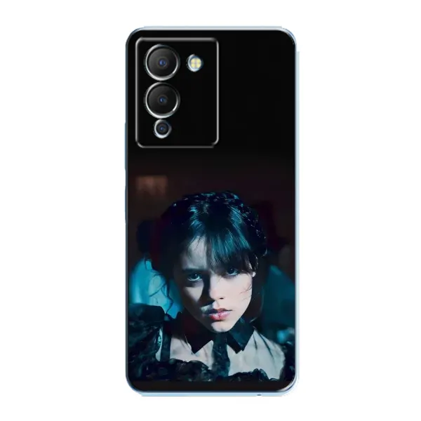Чохол з принтом «погляд Венздей» для Infinix Note 12 (G96)