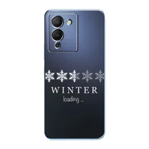 Зимні Чохли для Інфінікс Ноут 12 (G96) - прозорий фон (Winter loading)