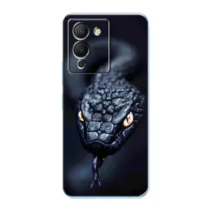 Чохол з картинкою 'Хижаки' для Infinix Note 12 (G96) (Чорна змія)