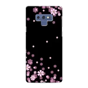 Чехол для Самсунг Галакси Ноут 9 - с принтом (Дизайнерские) (AlphaPrint) (Цветочки маленькие)