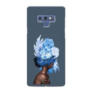 Чехлы (ART) Цветы на Samsung Galaxy Note 9 (VPrint) (Цветы на голове)