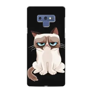 Чехол с принтом для Samsung Galaxy Note 9 (AlphaPrint) Модные коты (Грустный кот)