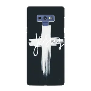Чехол для Samsung Galaxy Note 9 (AlphaPrint) - (Христианские) (Иисус)