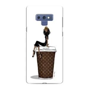 Чехлы Луи Витон для Samsung Galaxy Note 9 (AlphaPrint - LOUIS VUITTON) (кофе LOUIS VUITTON)