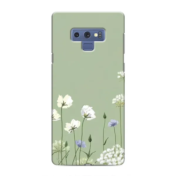 Чехол с принтом «Цветы на зеленом» для Samsung Galaxy Note 9 Чехол с принтом «Цветы на зеленом» для Samsung Galaxy Note 9