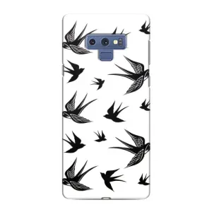 Чехол с птицами на Samsung Galaxy Note 9 (VPrint) (Ласточки)