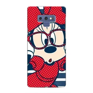 Эксклюзивный чехол для Samsung Galaxy Note 9 (AlphaPrint - Мультяшные) (Маус в очках)