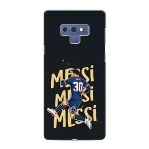Чехлы для Samsung Galaxy Note 9 (Leo чемпион) (AlphaPrint) (Messi ПСЖ)