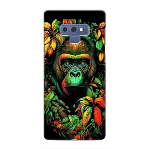 Чехол с Обезьянами Samsung Galaxy Note 9 - (AlphaPrint) (Обезьяна в тропиках)