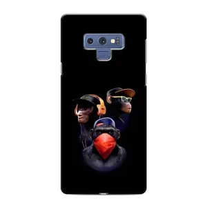 Чехол с Обезьянами Samsung Galaxy Note 9 - (AlphaPrint) (Три обезьяны)