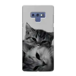 Чехол с рисунком кот на Samsung Galaxy Note 9 (Пара котов)