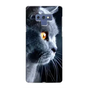 Чехлы с Котиками для Samsung Galaxy Note 9 (VPrint) (Серый Кот)