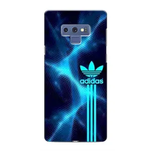 Чохли Адидас для Samsung Galaxy Note 9 (AlphaPrint) (Синій Адідас)