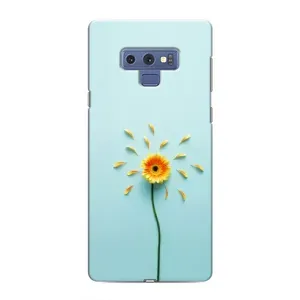 Чехлы с Цветами для Samsung Galaxy Note 9 (VPrint) (Желтый цветок)
