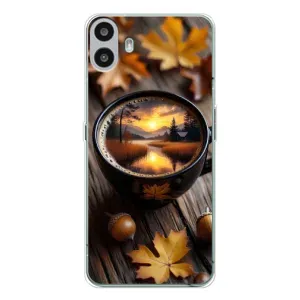 Чехол с принтом «Темный кофе» для Nothing CMF Phone 1