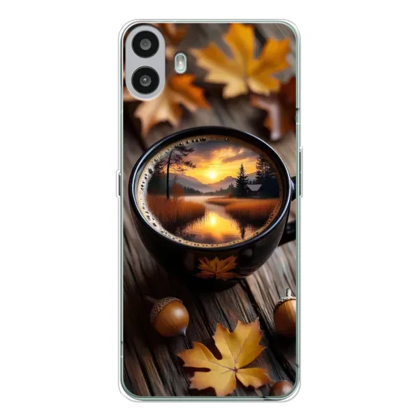 Чехол с принтом «Темный кофе» для Nothing CMF Phone 1