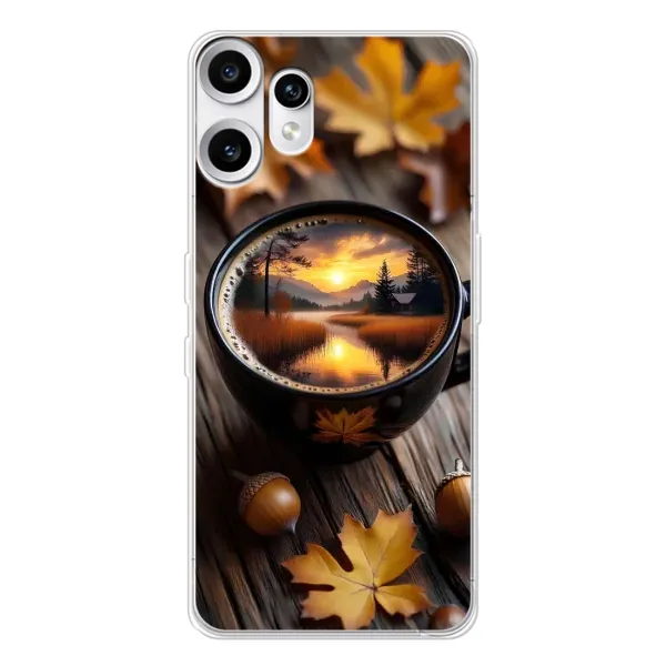 Чехол с принтом «Темный кофе» для Nothing CMF Phone 2 Pro
