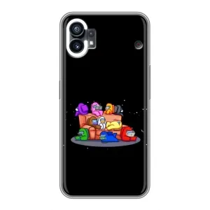 Чохли Амонг Ас для Nothing Phone 1 (AlphaPrint) (Амонг-ас)