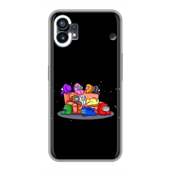 Чехол с принтом «Амонг-ас» для Nothing Phone 1 Чехол с принтом «Амонг-ас» для Nothing Phone 1