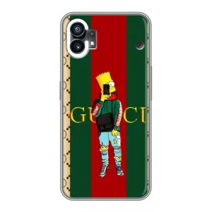 Чохол з принтом «Барт ГУЧЧІ» для Nothing Phone 1