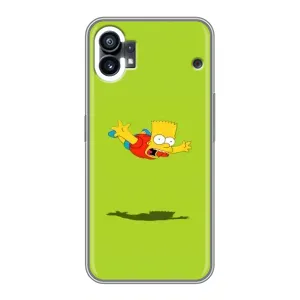 Чjхол з Сімпсонами для Nothing Phone 1 (VPrint) (Барт Сімпсон)