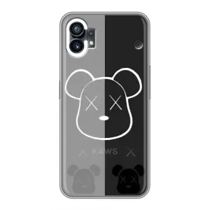 Чехол с принтом «БеарБрик глаза» для Nothing Phone 1