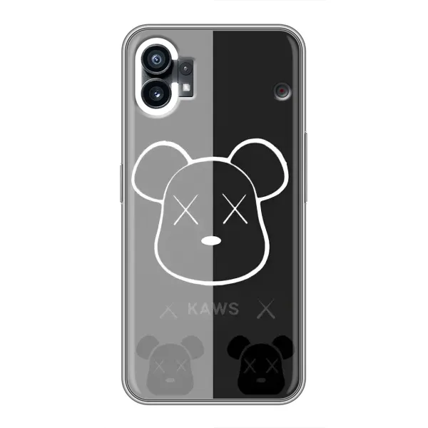 Чехол с принтом «БеарБрик глаза» для Nothing Phone 1