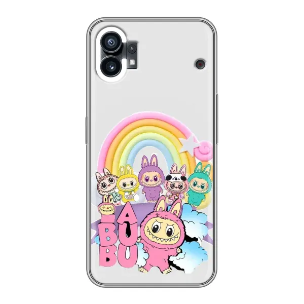 Чохол з принтом «Фон Лабубу» для Nothing Phone 1 Чохол з принтом «Фон Лабубу» для Nothing Phone 1