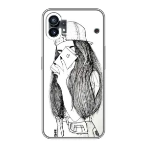 Чохол з принтом «Фото дівчини» для Nothing Phone 1
